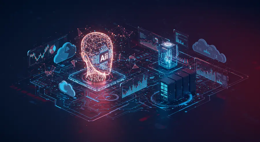 Artificial intelligence analyzing financial data and cloud infrastructure